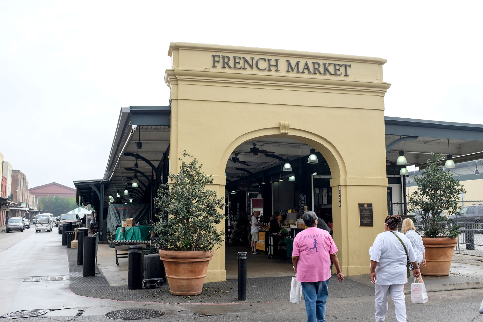 Exterior of French Market