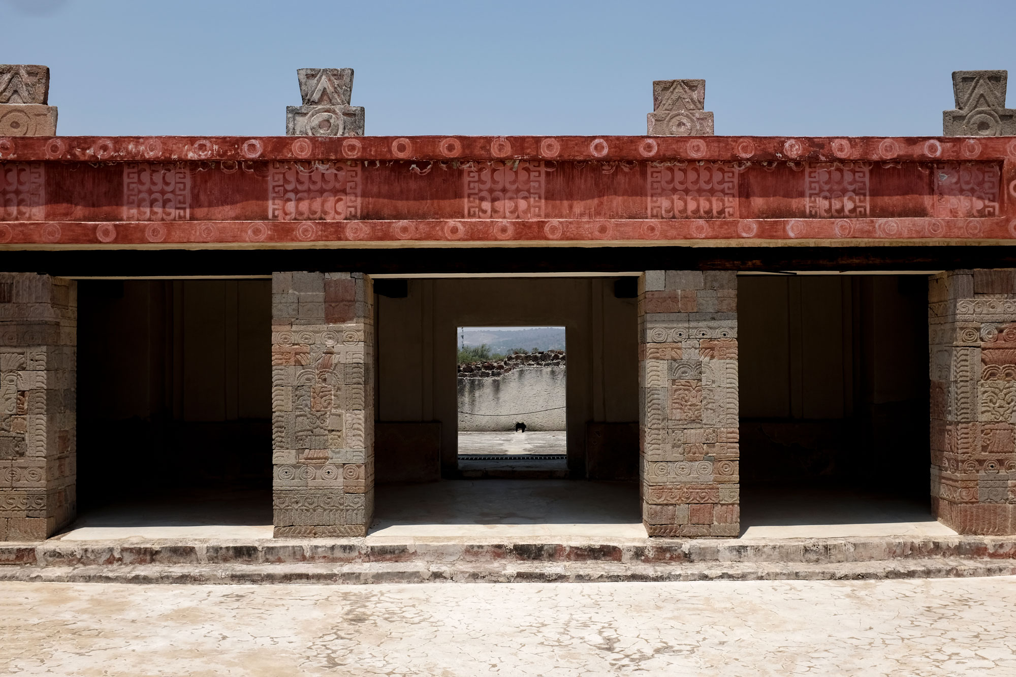 Palacio de quetzalpapalotl interior