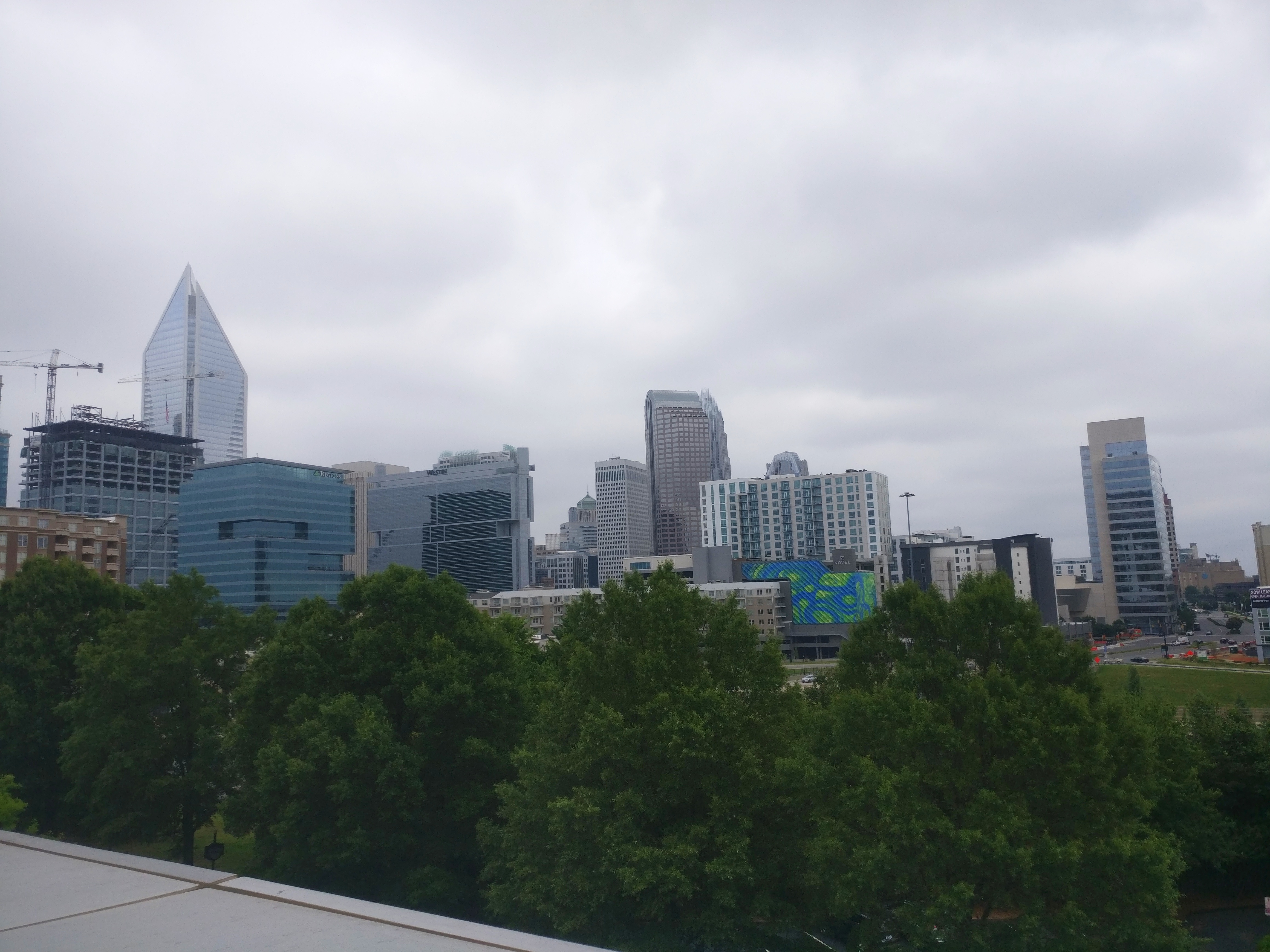 View of Uptown from YMCA