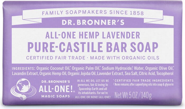 Dr. Bronner's Lavender Soap Bar