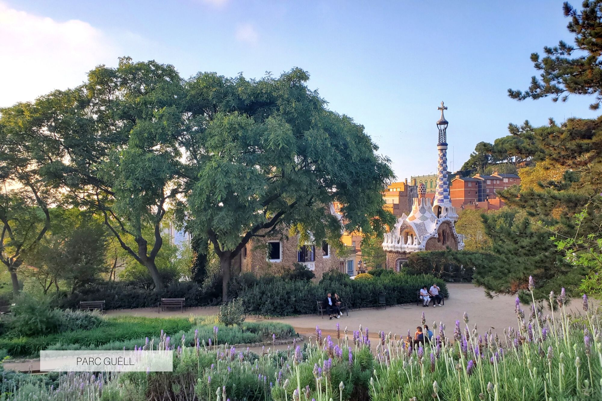 Parc Guëll at sunrise