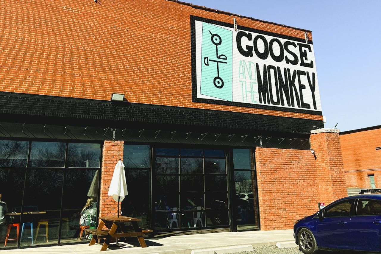 Exterior of Goose and the Monkey