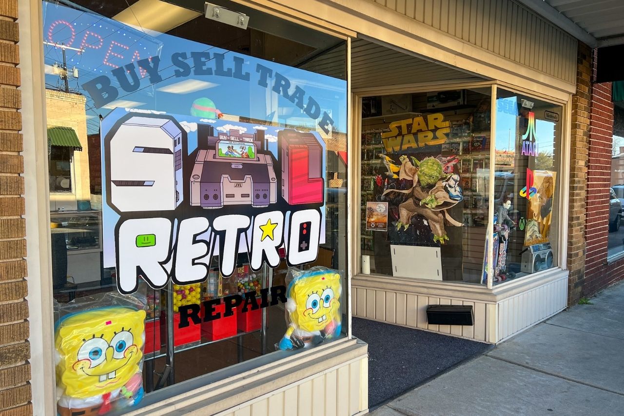 SML Retro Gaming Storefront