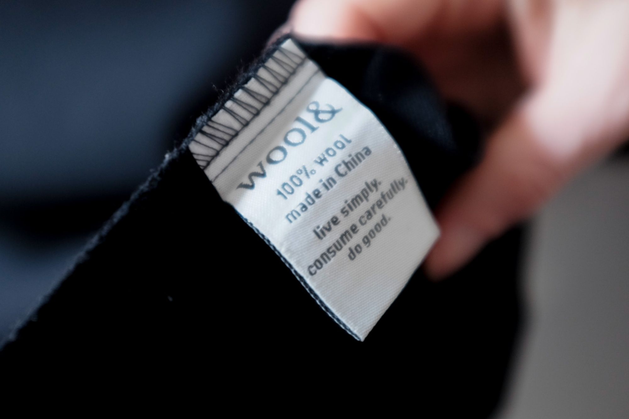 An image of the fabric tag