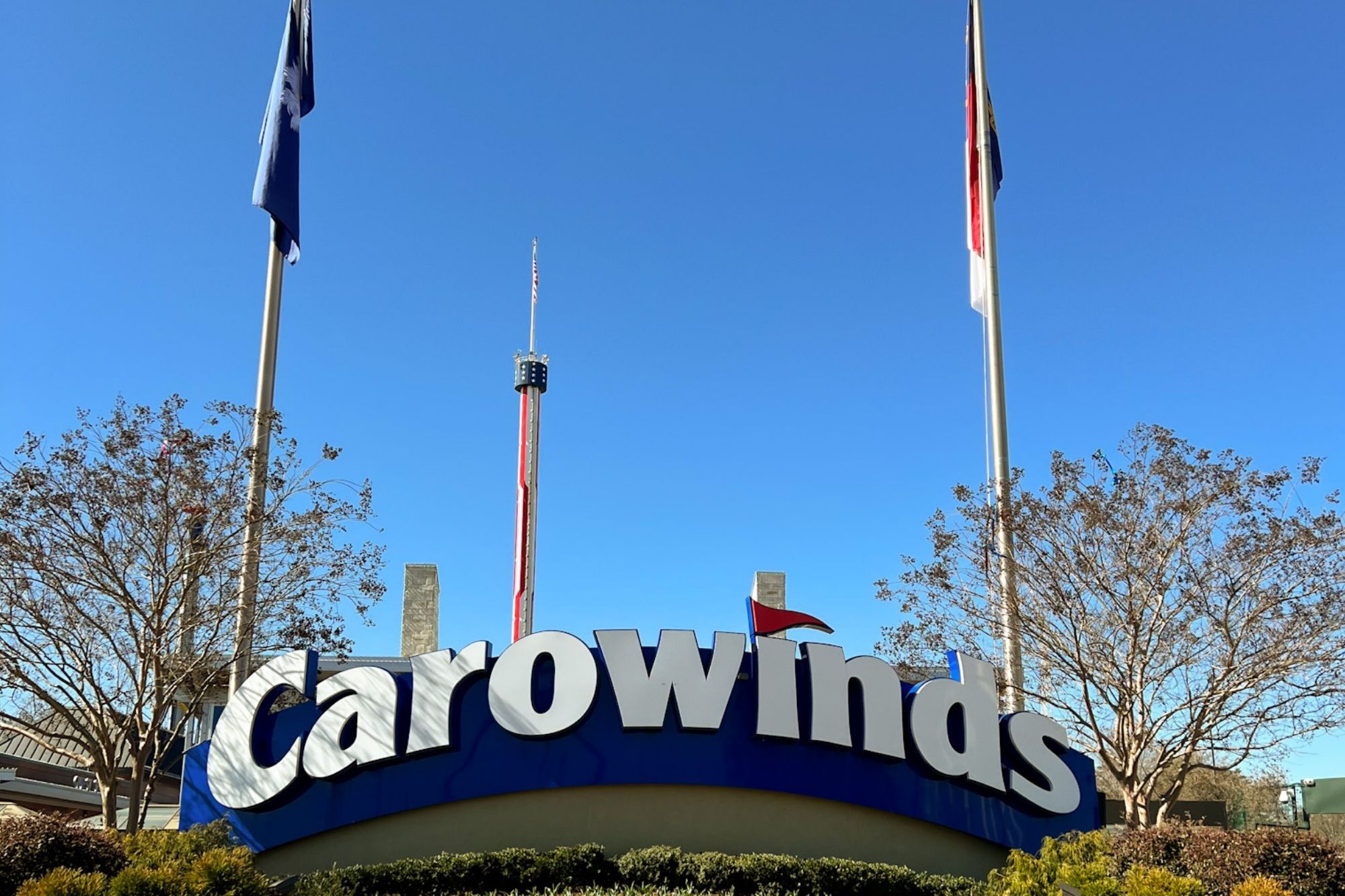 Carowinds Sign