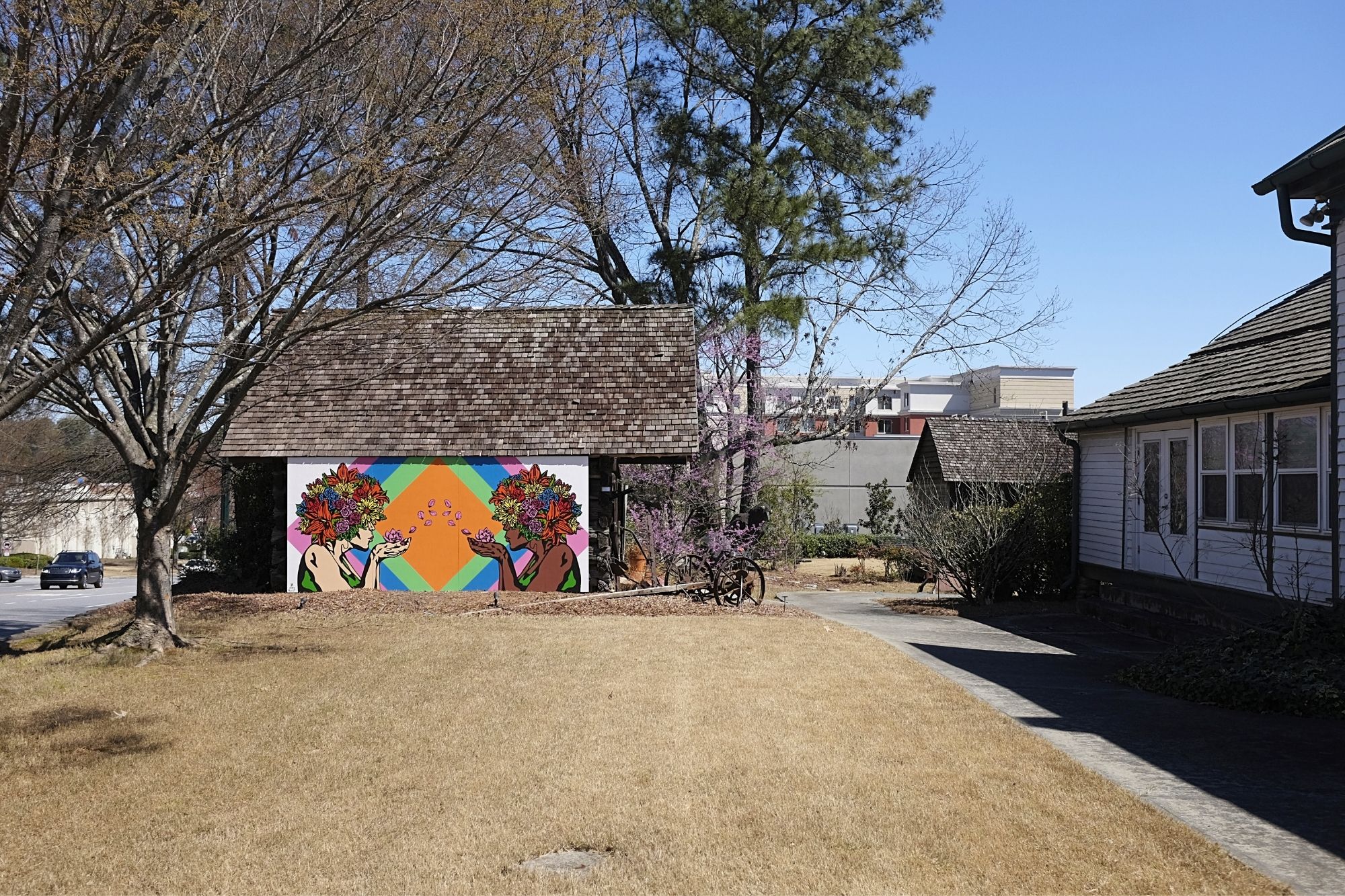 Rear of Spruill Gallery