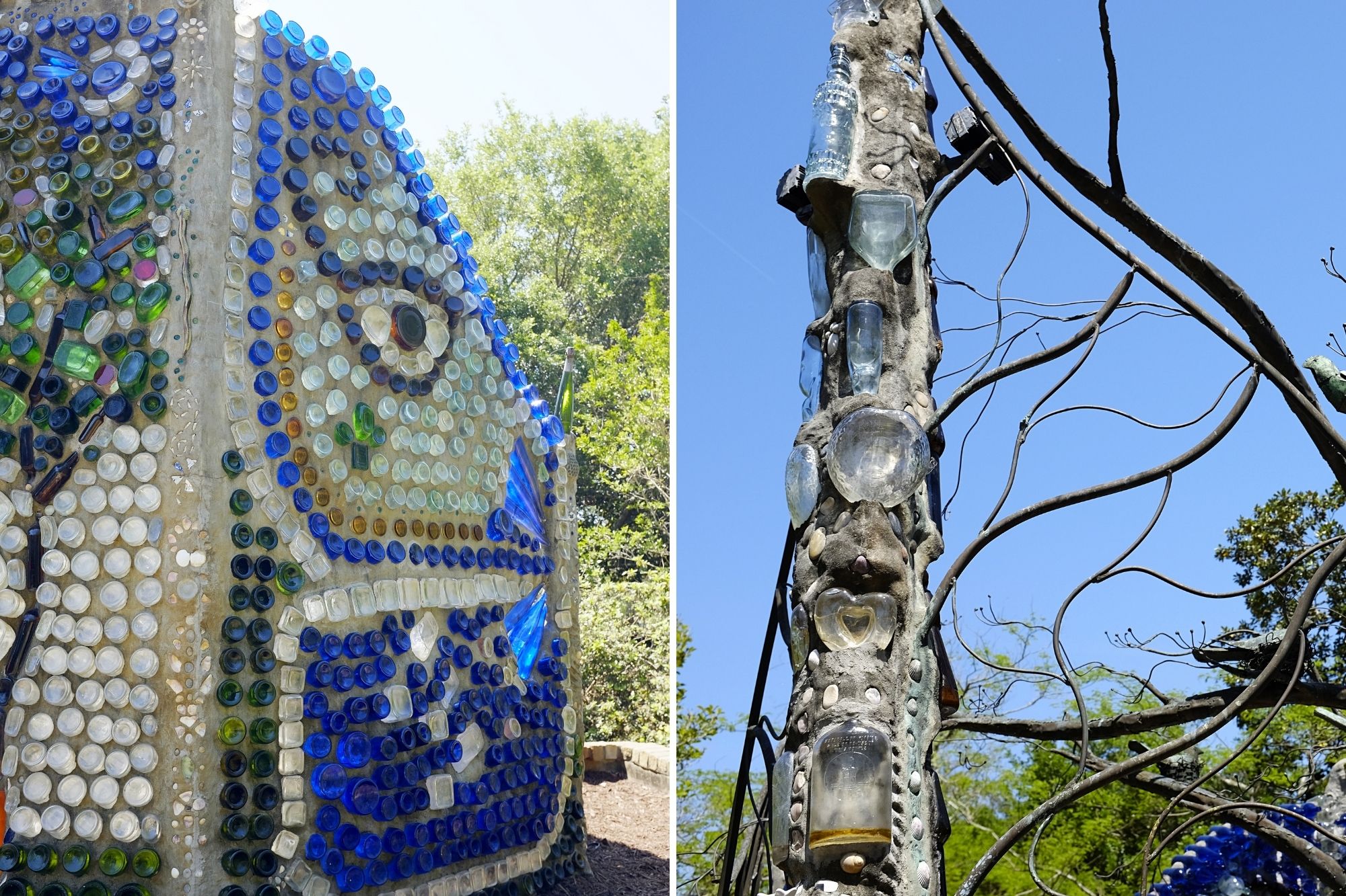 Bottle Chapel at Airlie Gardens