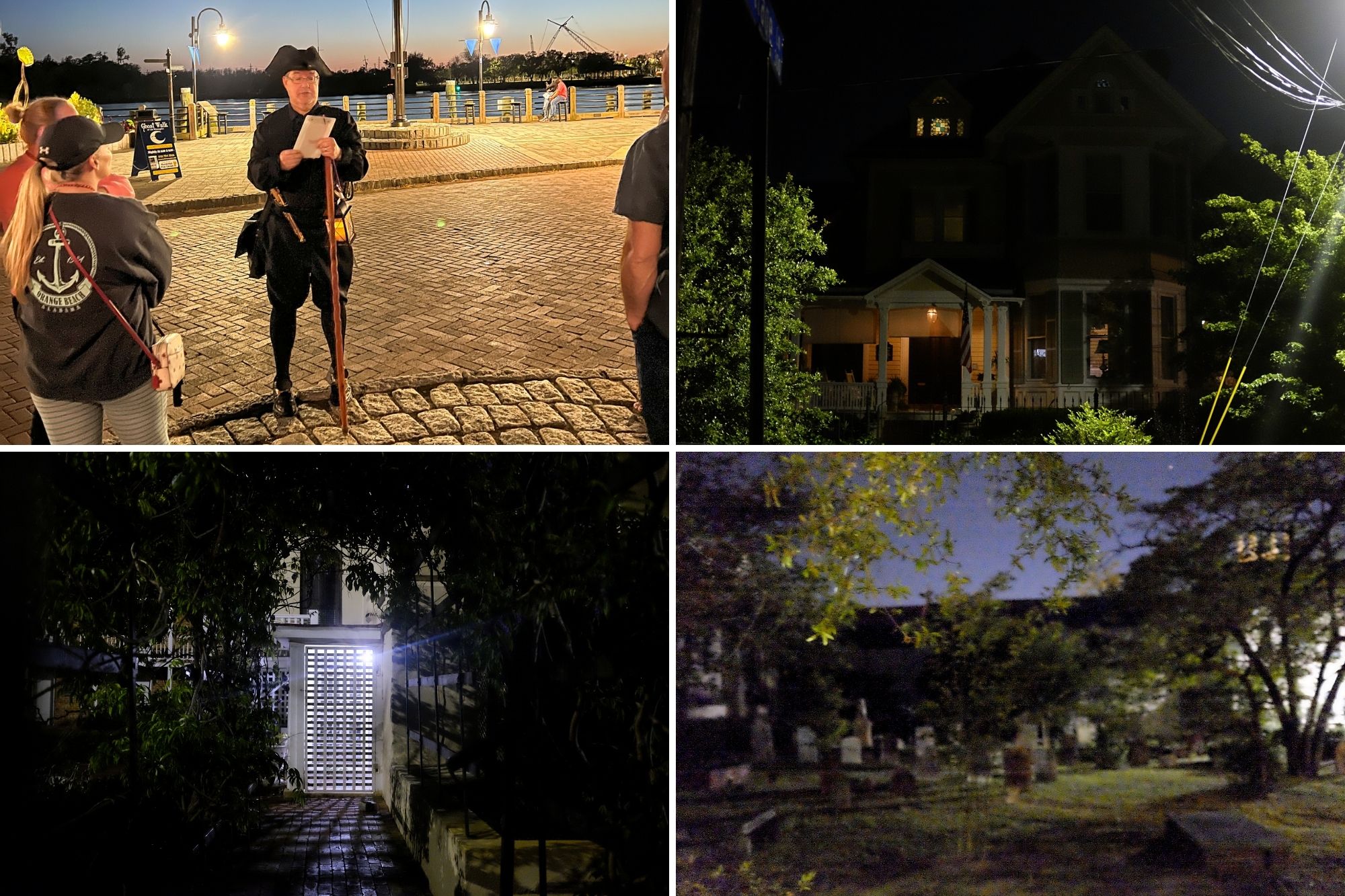 Collage of images from Ghost Walk