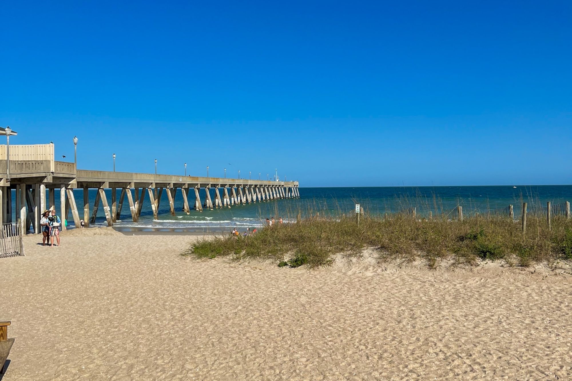 View of Johnnie Mercers Fishing Pier