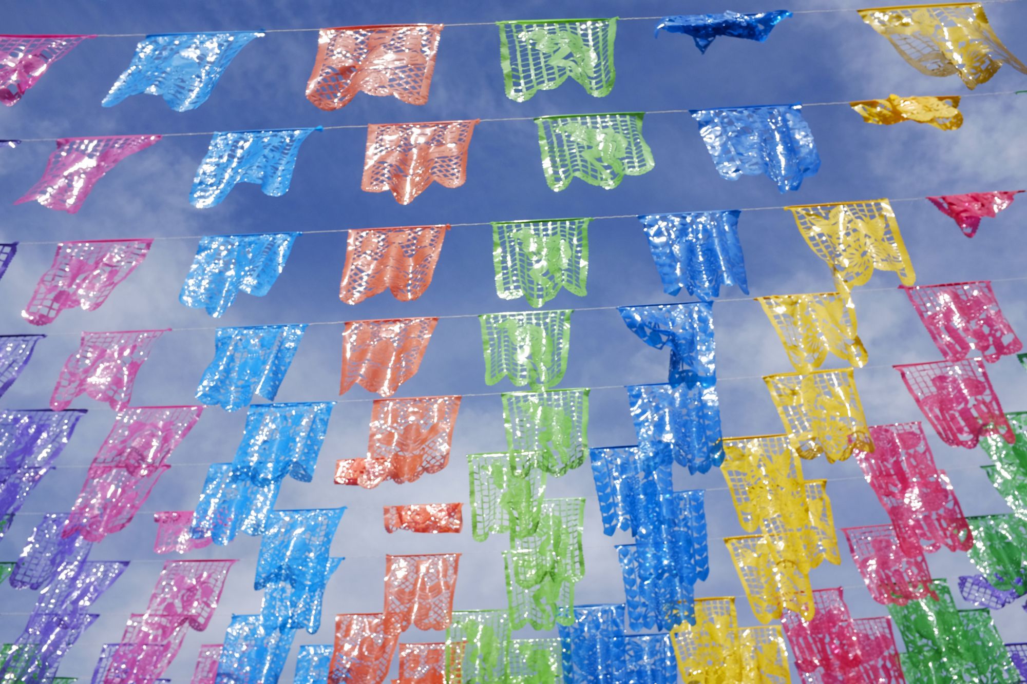 Papel picada in Tlaquepaque