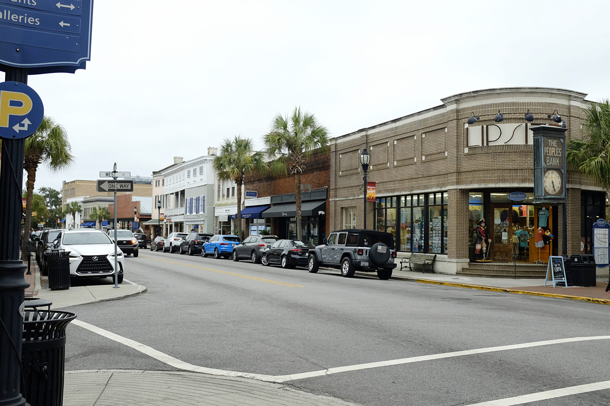 View of Bay Street in Beaufort