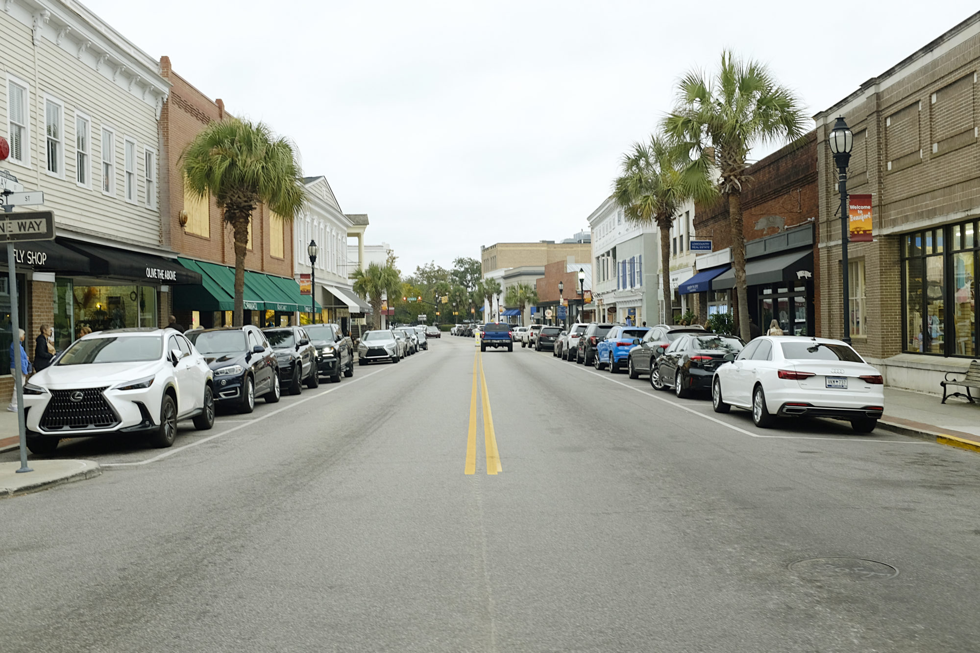 Street in downtown Beaufort