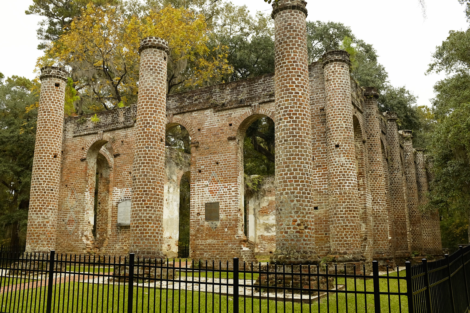 Image of the Prince William Parish Church/Old Sheldon Church Ruins