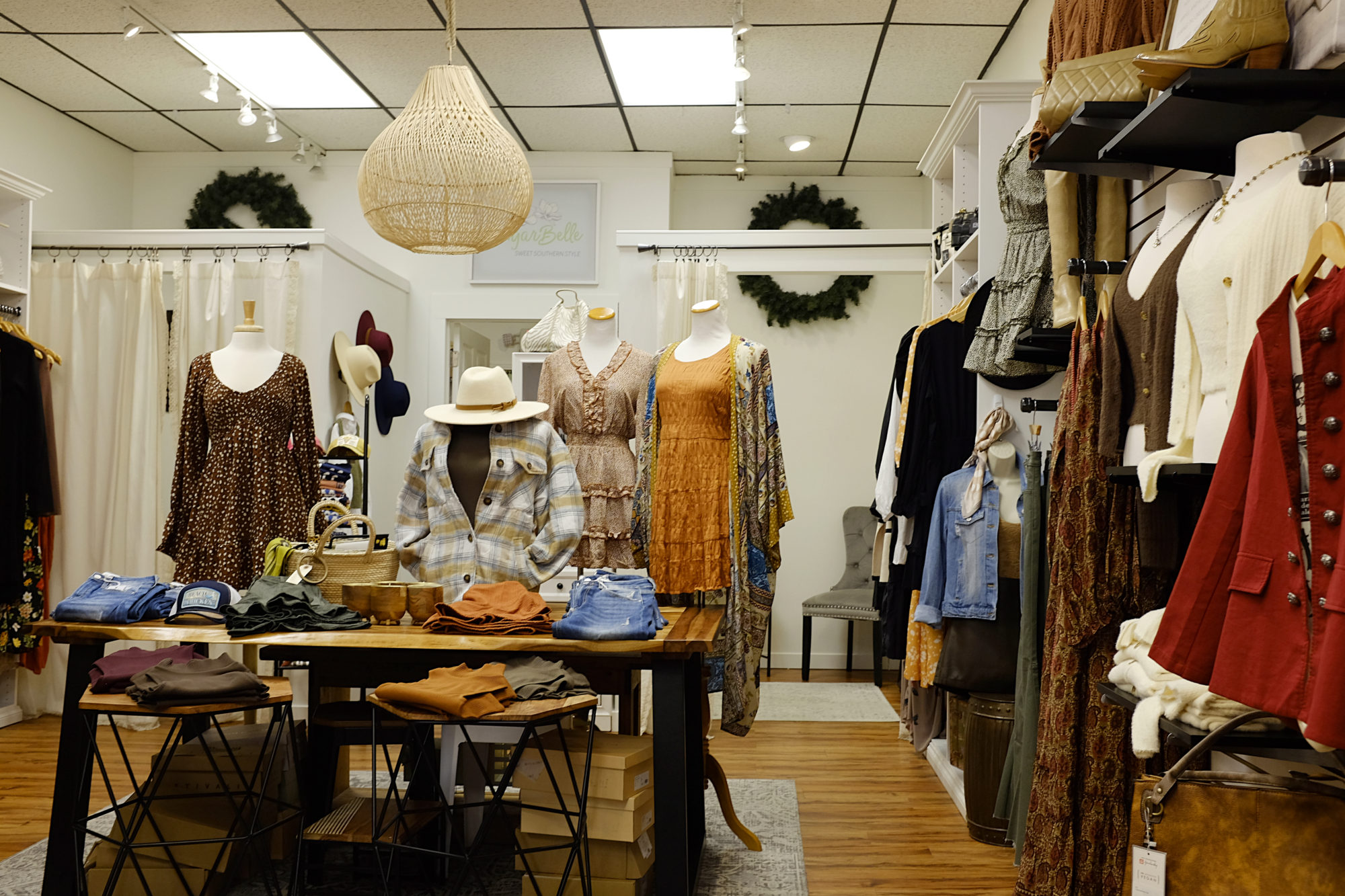 Interior of SugarBelle in Beaufort