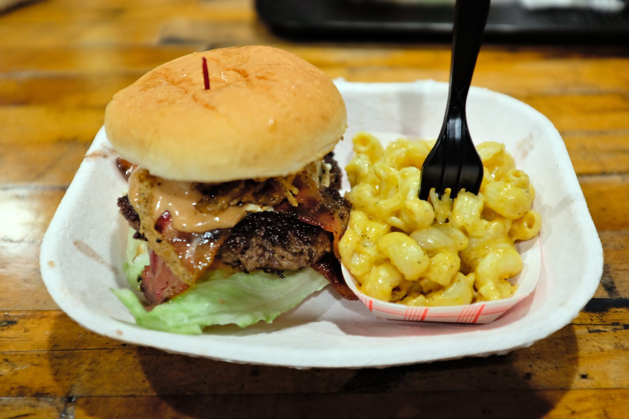 The GOAT Burger from Johnny Roger's