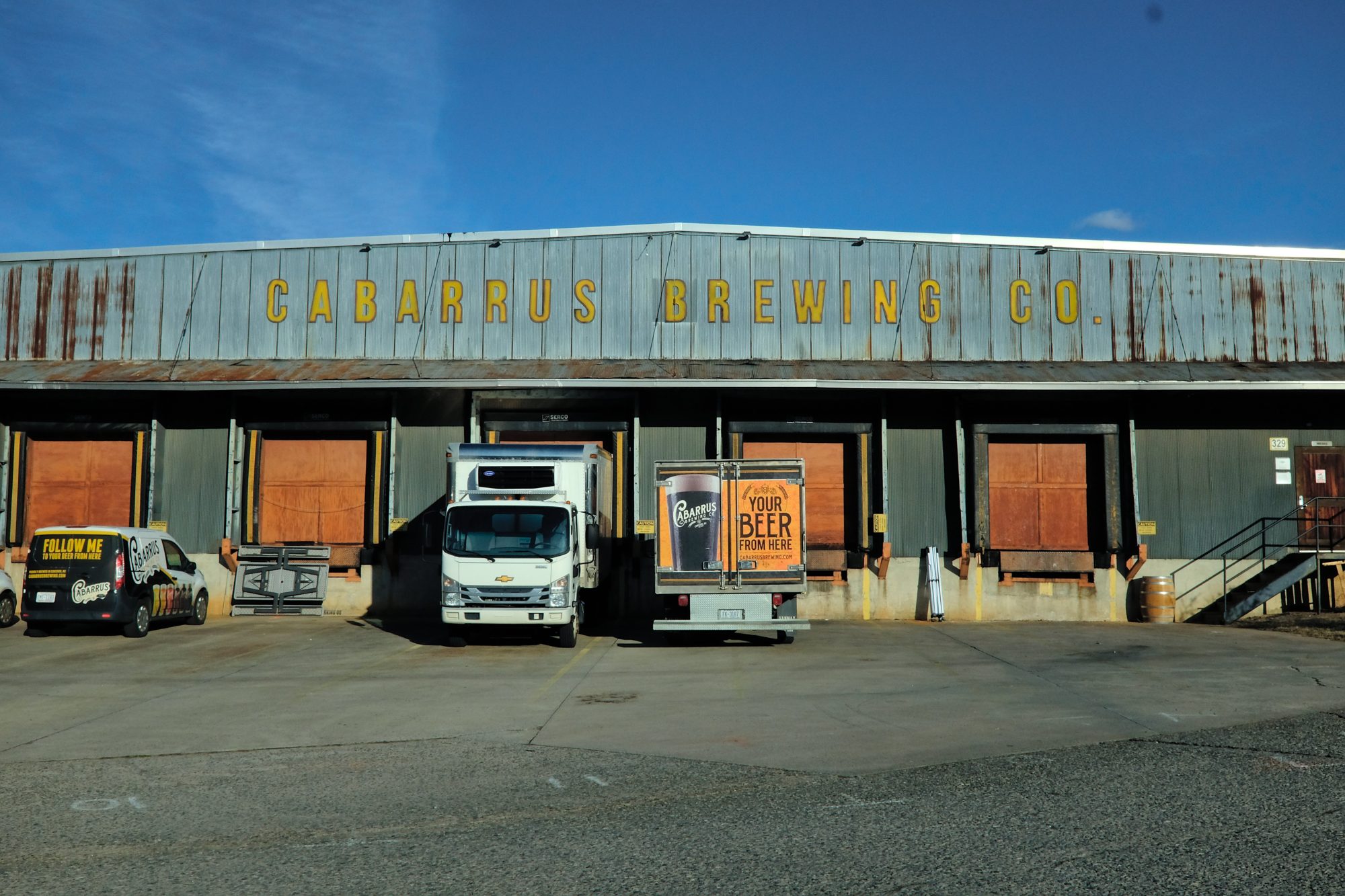 Exterior of Cabarrus Brewing Co