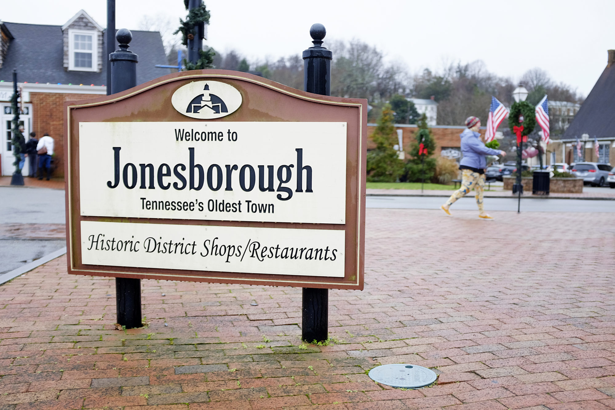 Jonesborough town sign