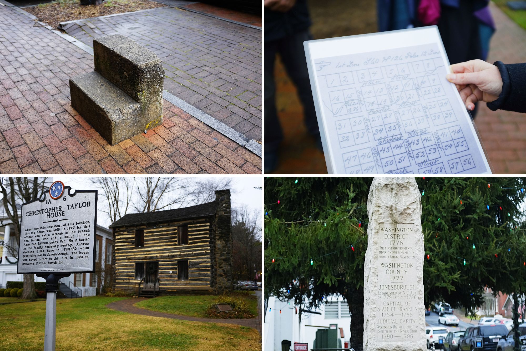 Scenes from the Jonesborough Town Tour