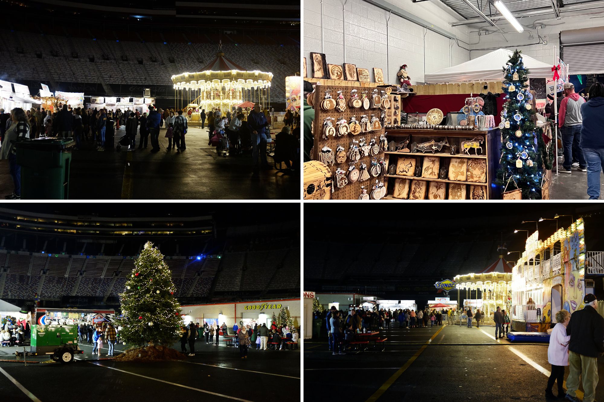 Images from Pinnacle Speedway in Lights' Christmas Village