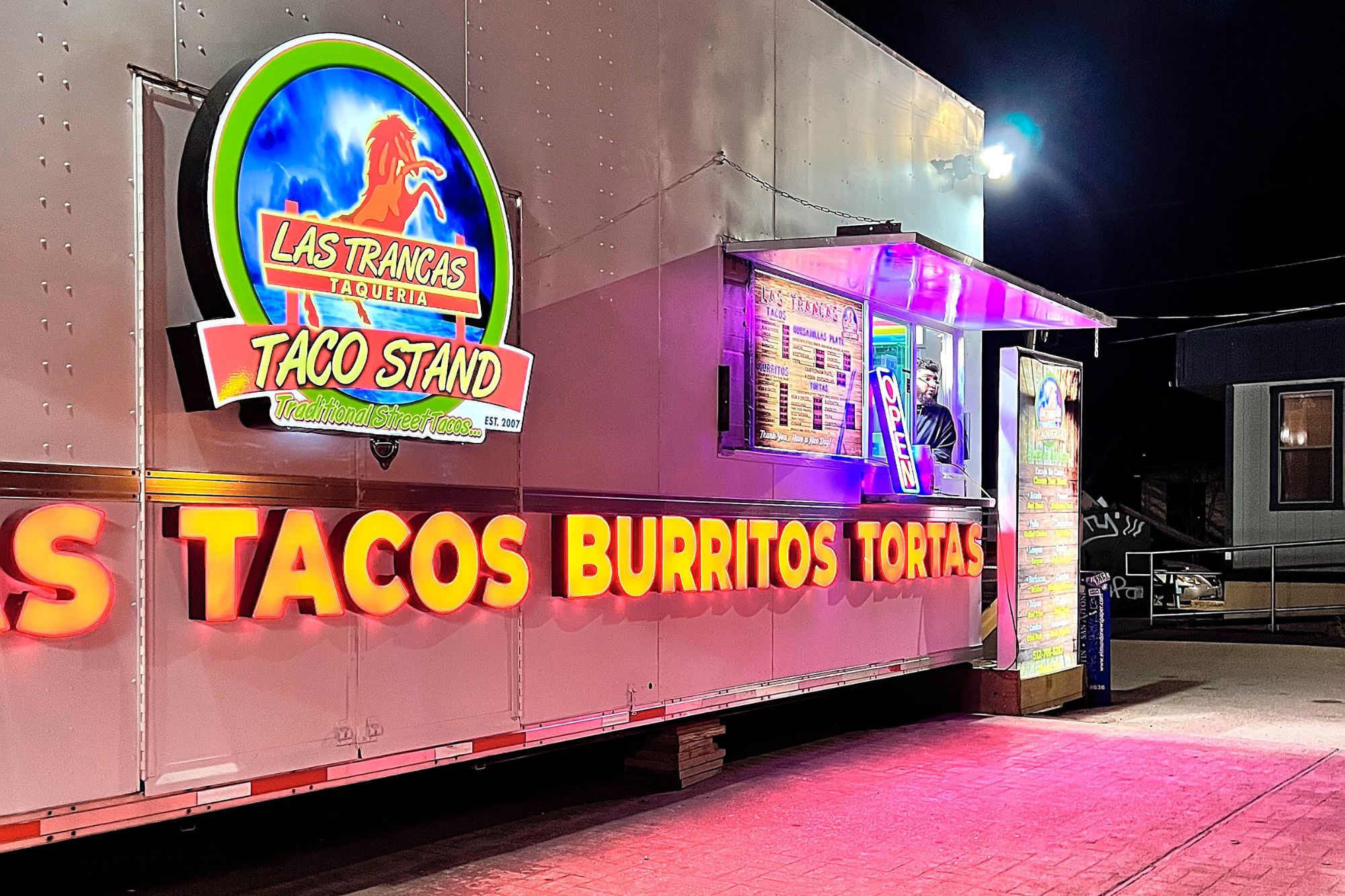 Las Trancas Taco Stand in Austin