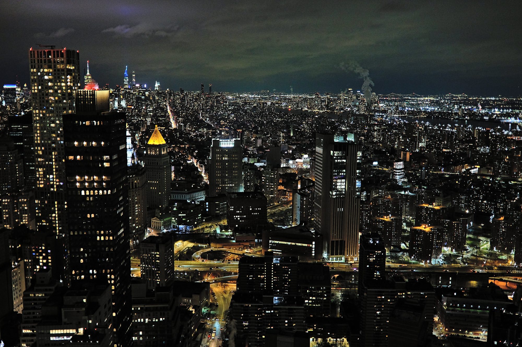 View of Manhattan from Overstory