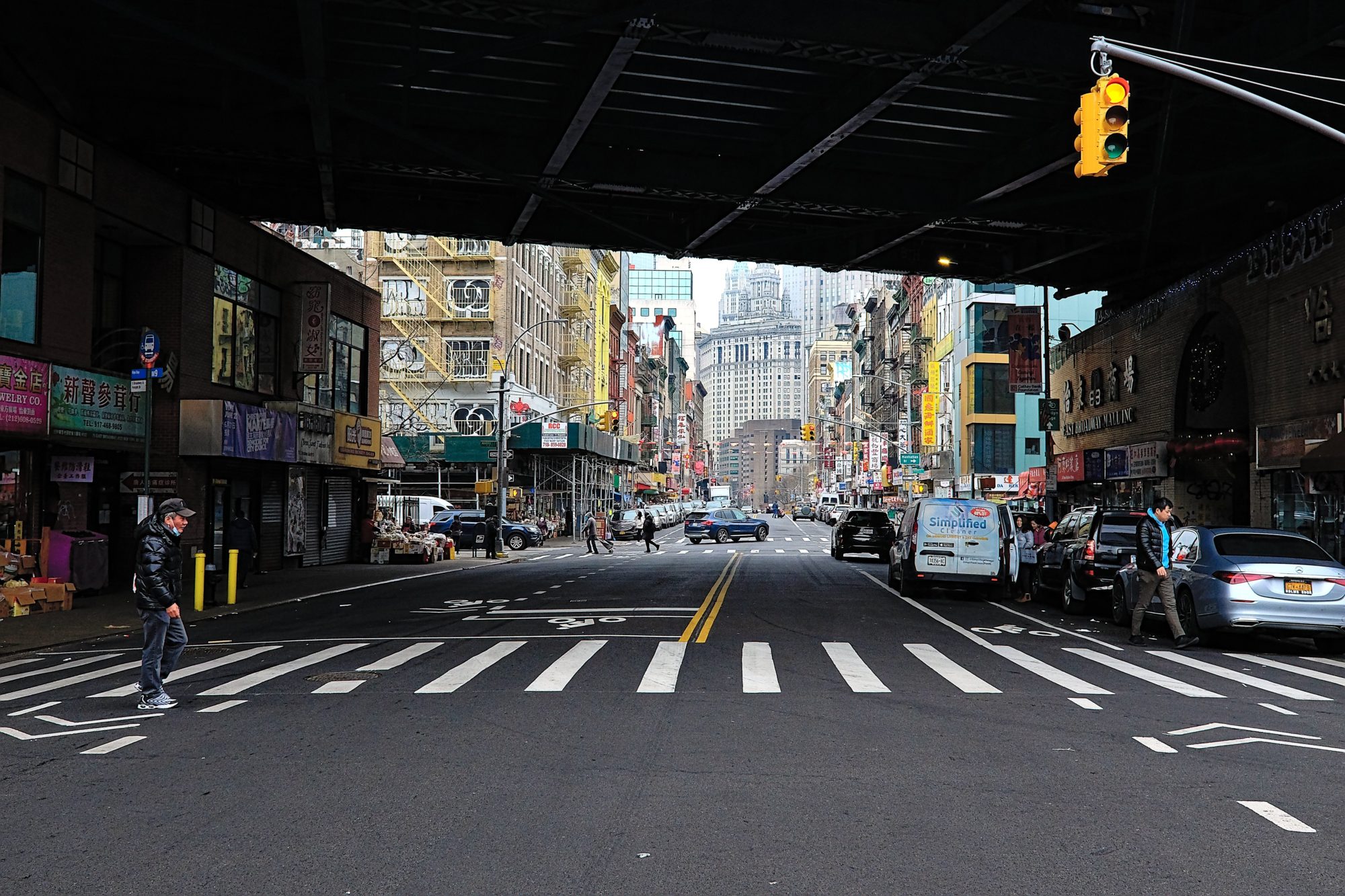 Street view of Chinatown