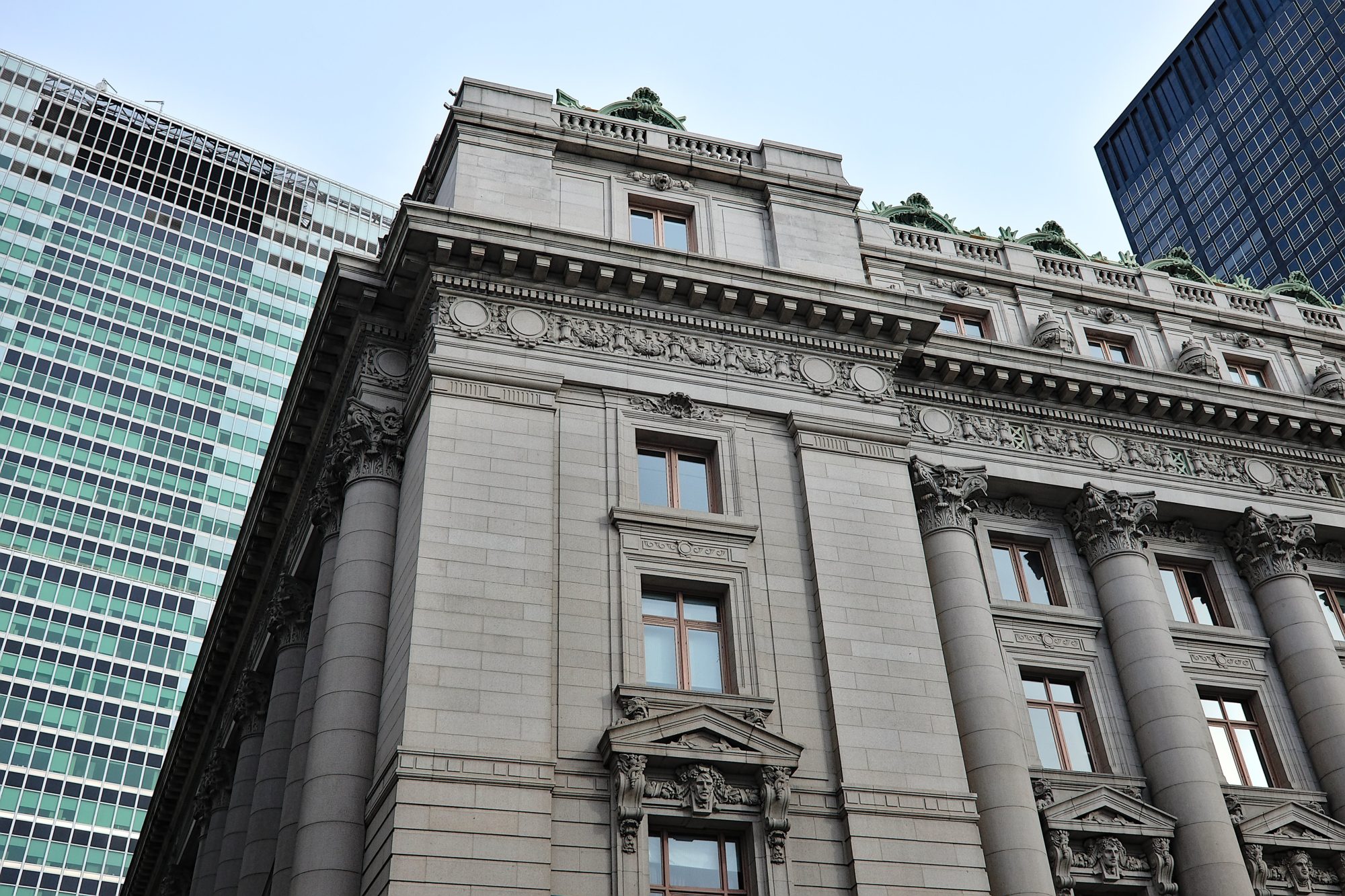 A building in Lower Manhattan