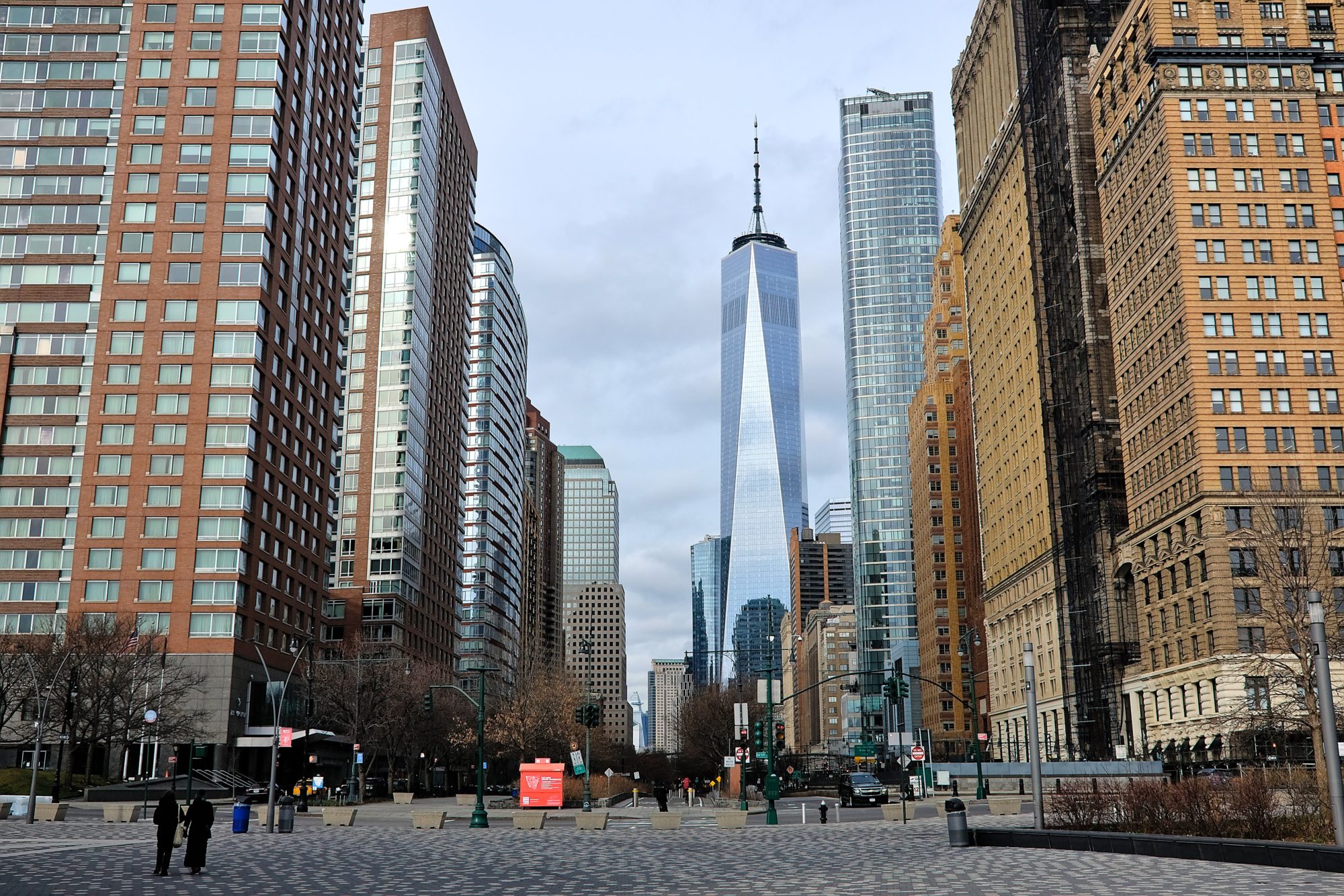 View of Manhattan from The Battery