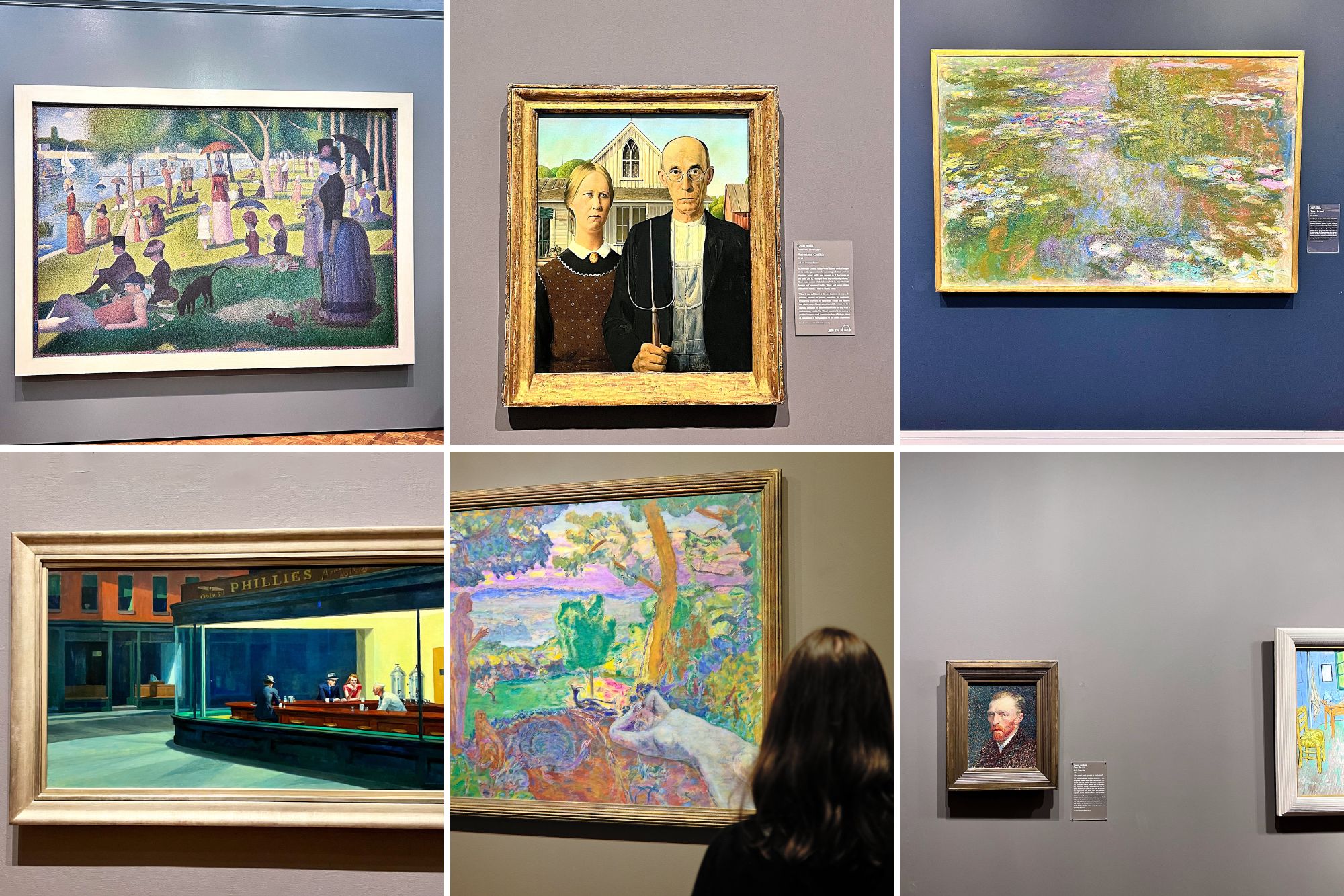 Six famous works at the Art Institute of Chicago