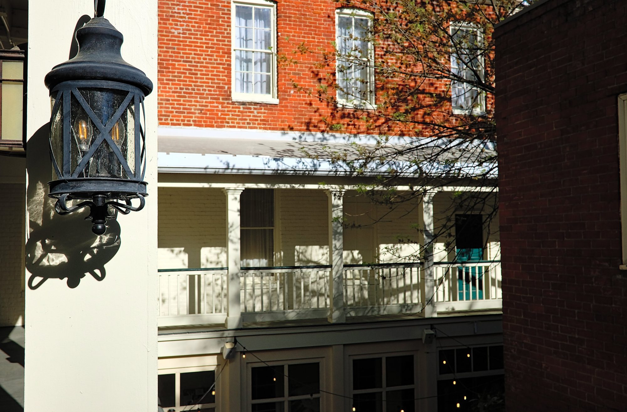 Linden Row Inn courtyards