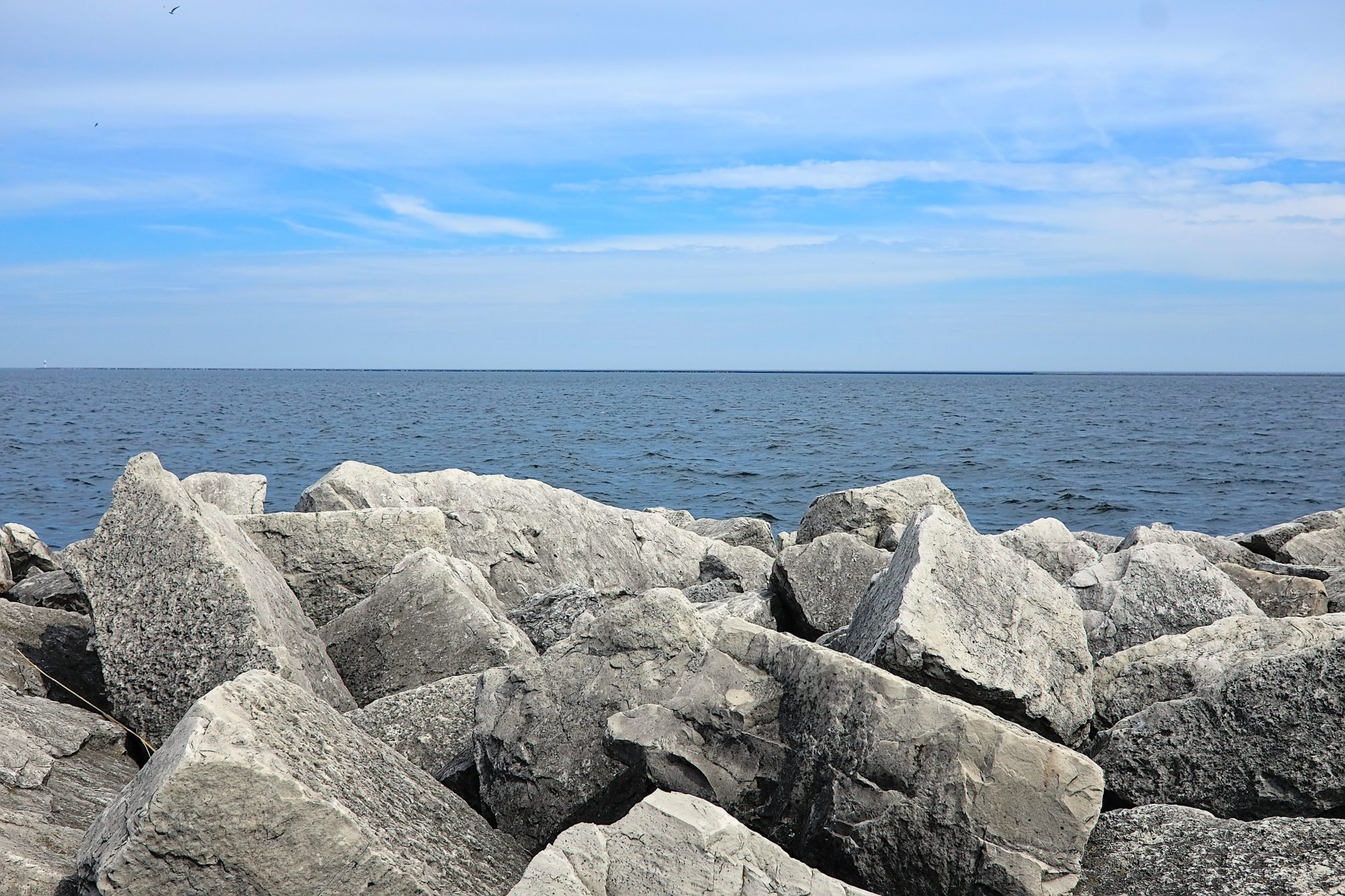 View of Lake Michigan from Lakeshore State Park