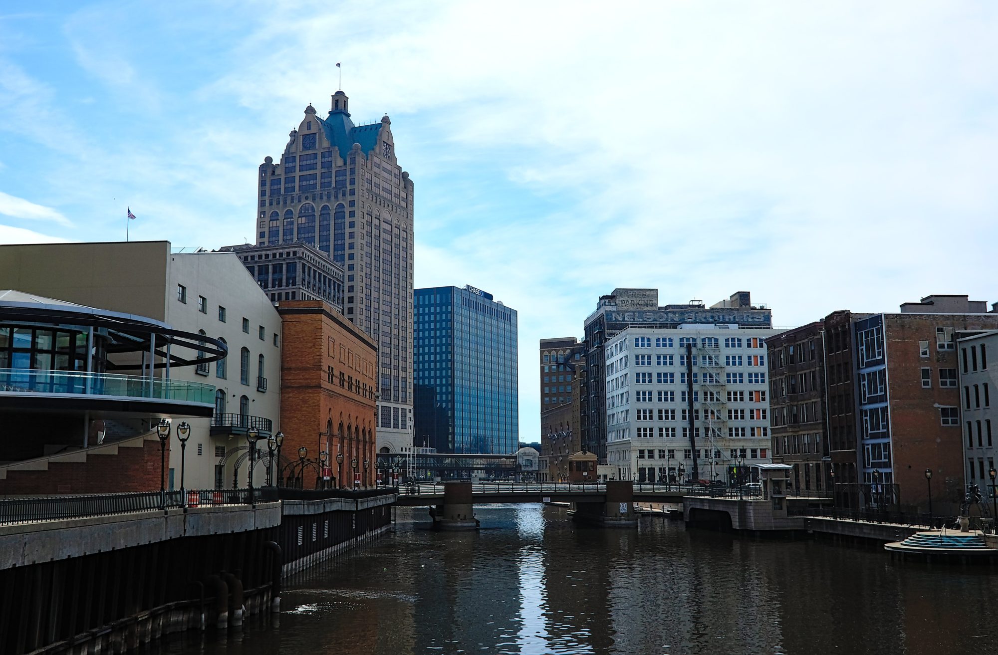 A view of the Milwaukee skyline