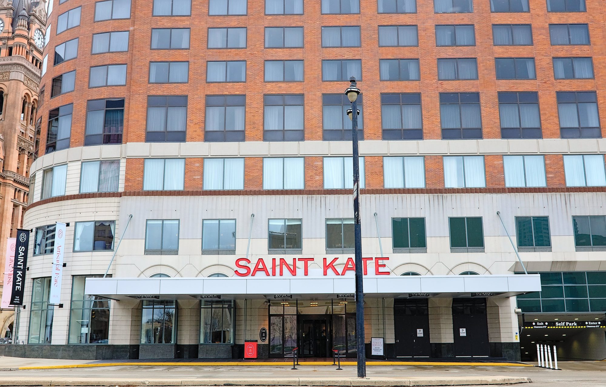 Exterior of Saint Kate