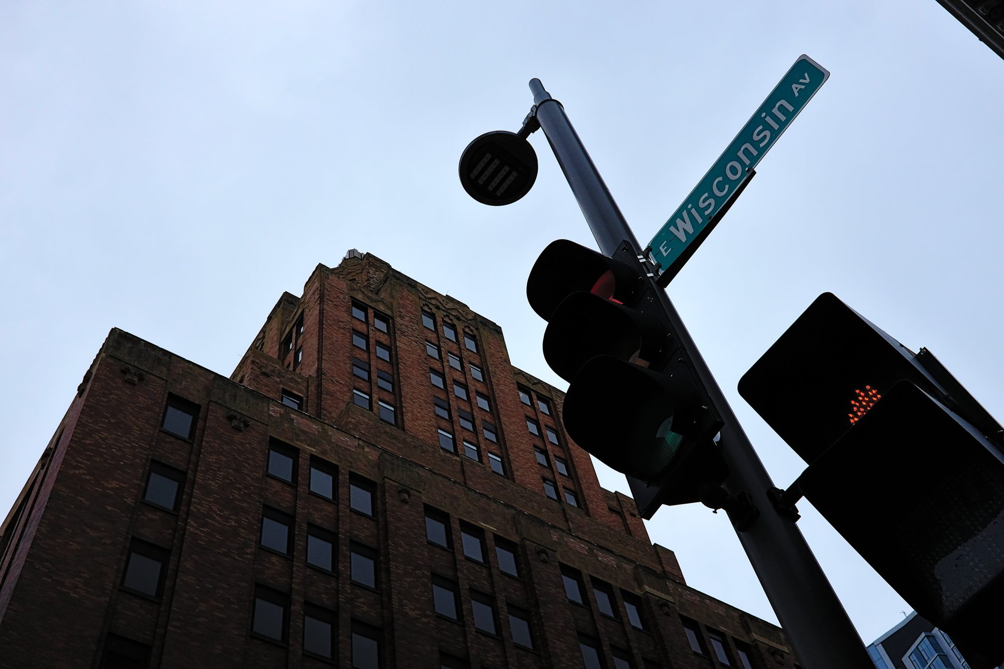 A street sign for Wisconsin Avenue