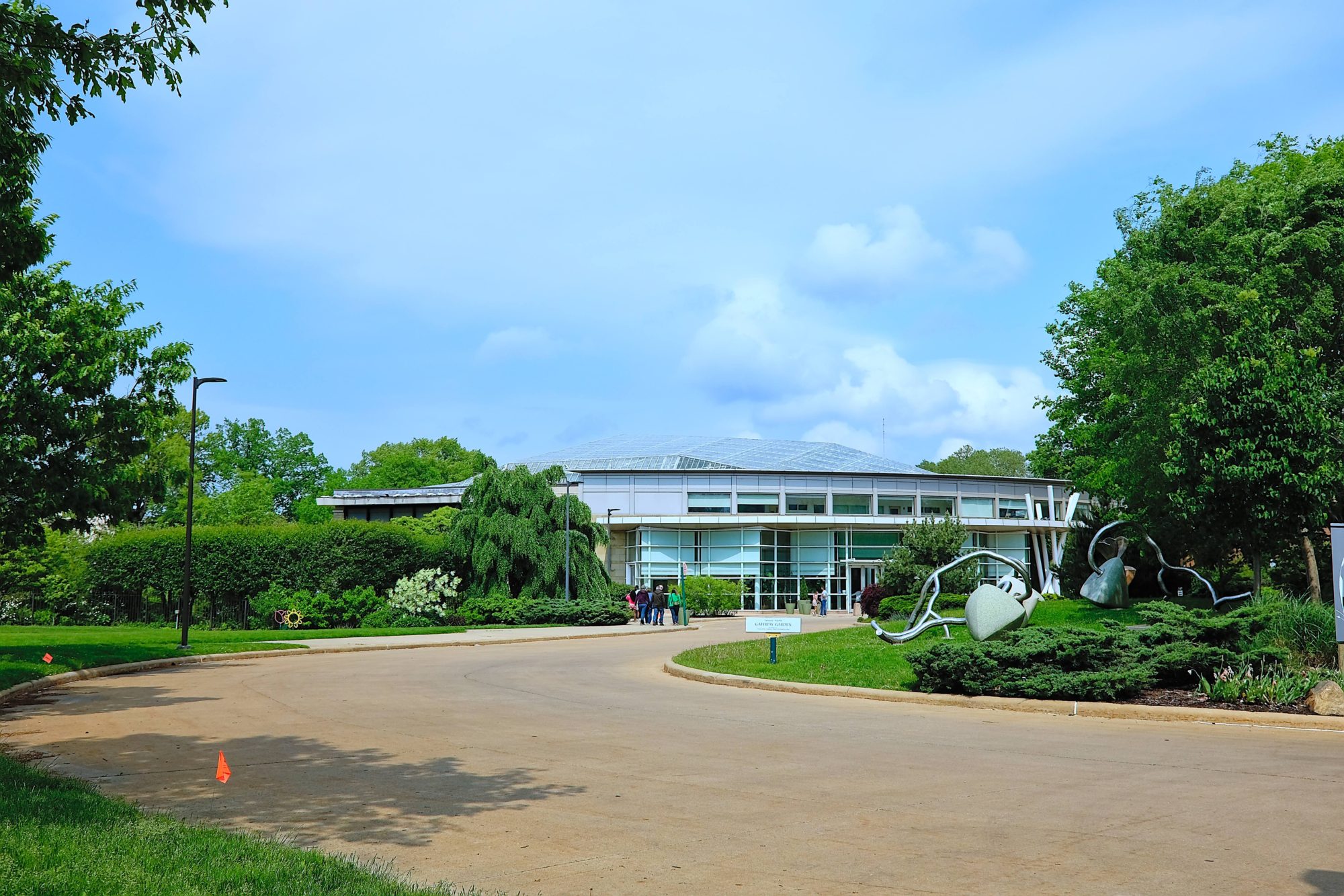 Entrance to Cleveland Botanical Garden