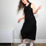 Quince Washable Stretch Silk Tank Midi Dress Review