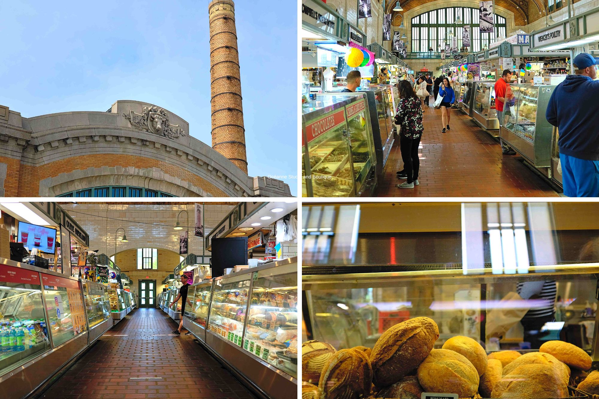 Exterior and Interior of West Side Market