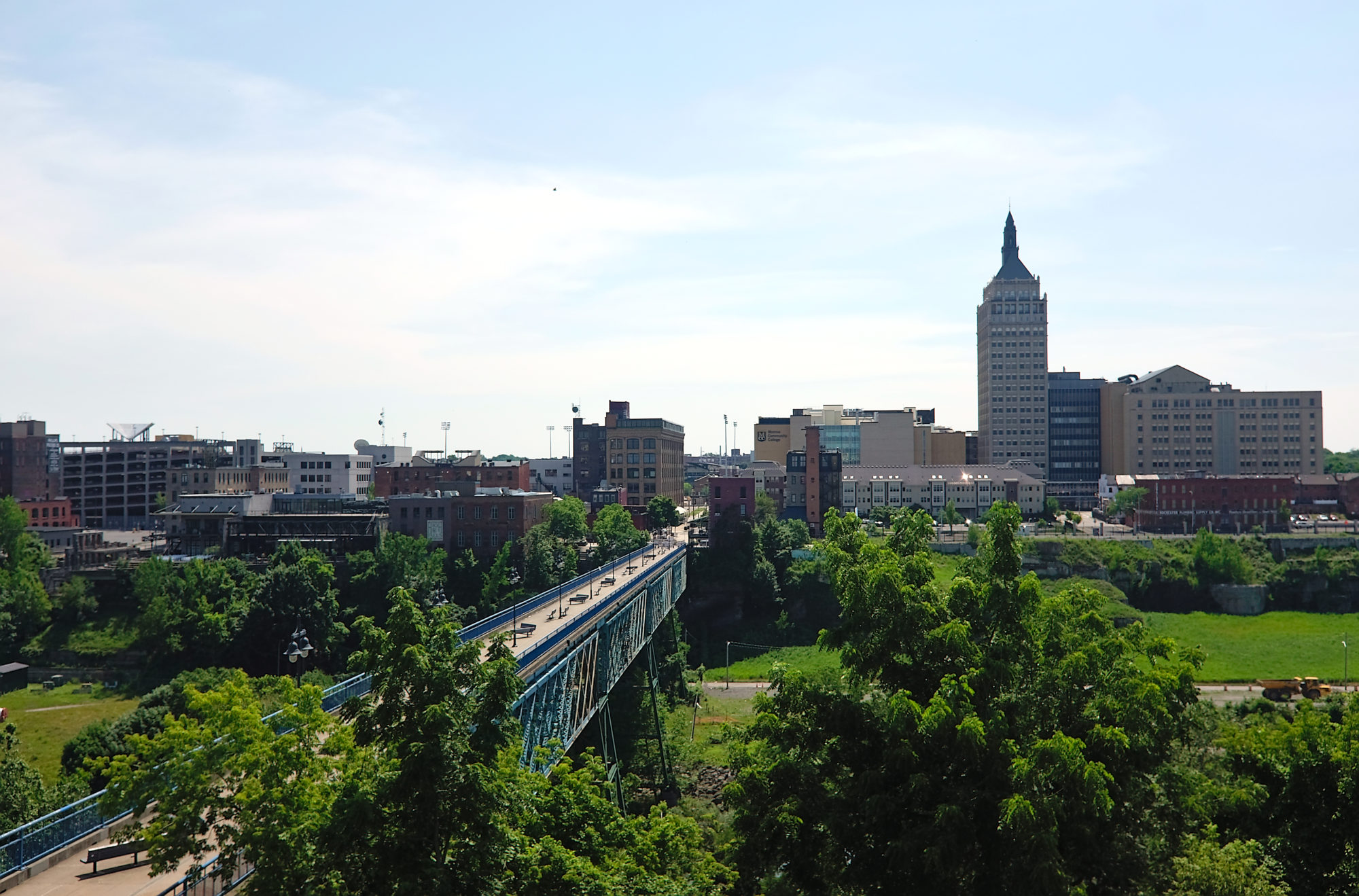 View of downtown Rochester