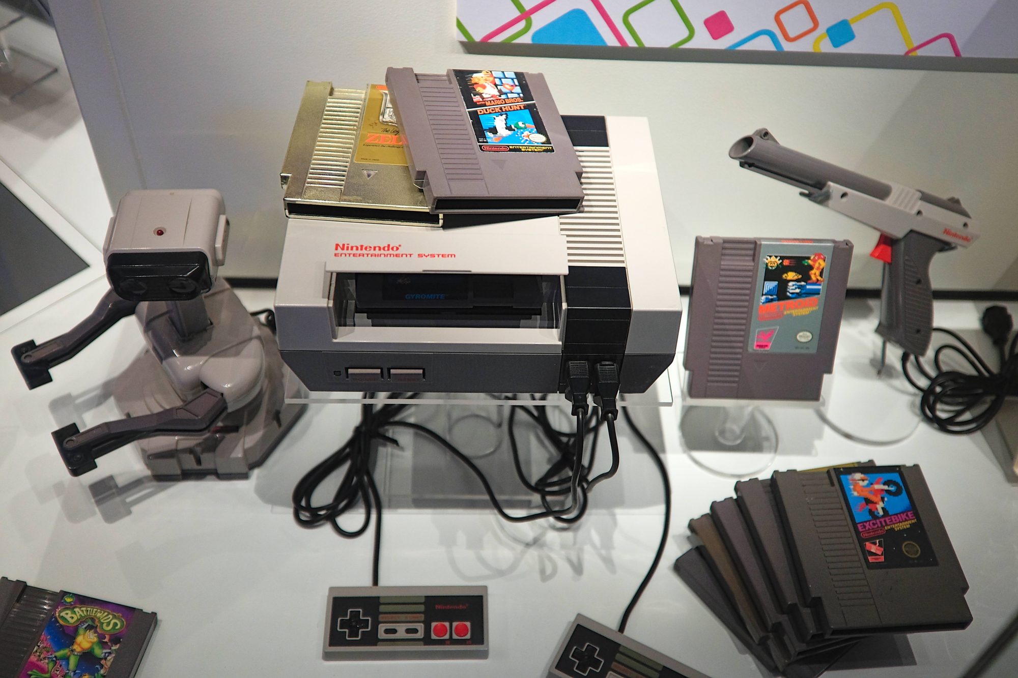 A Nintendo console at the Strong Museum