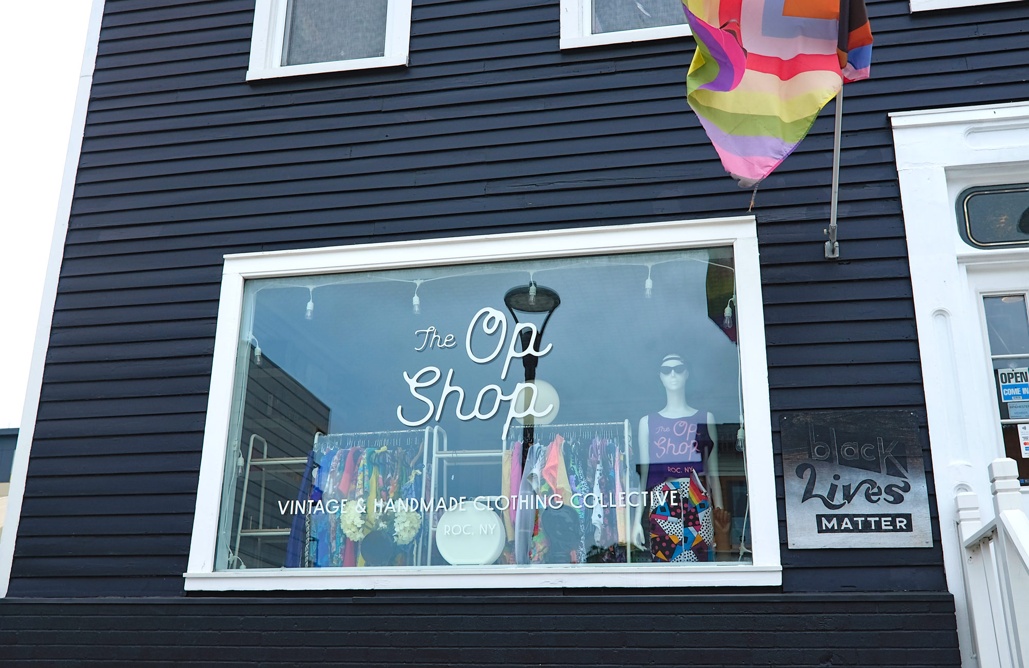 Exterior of The Op Shop