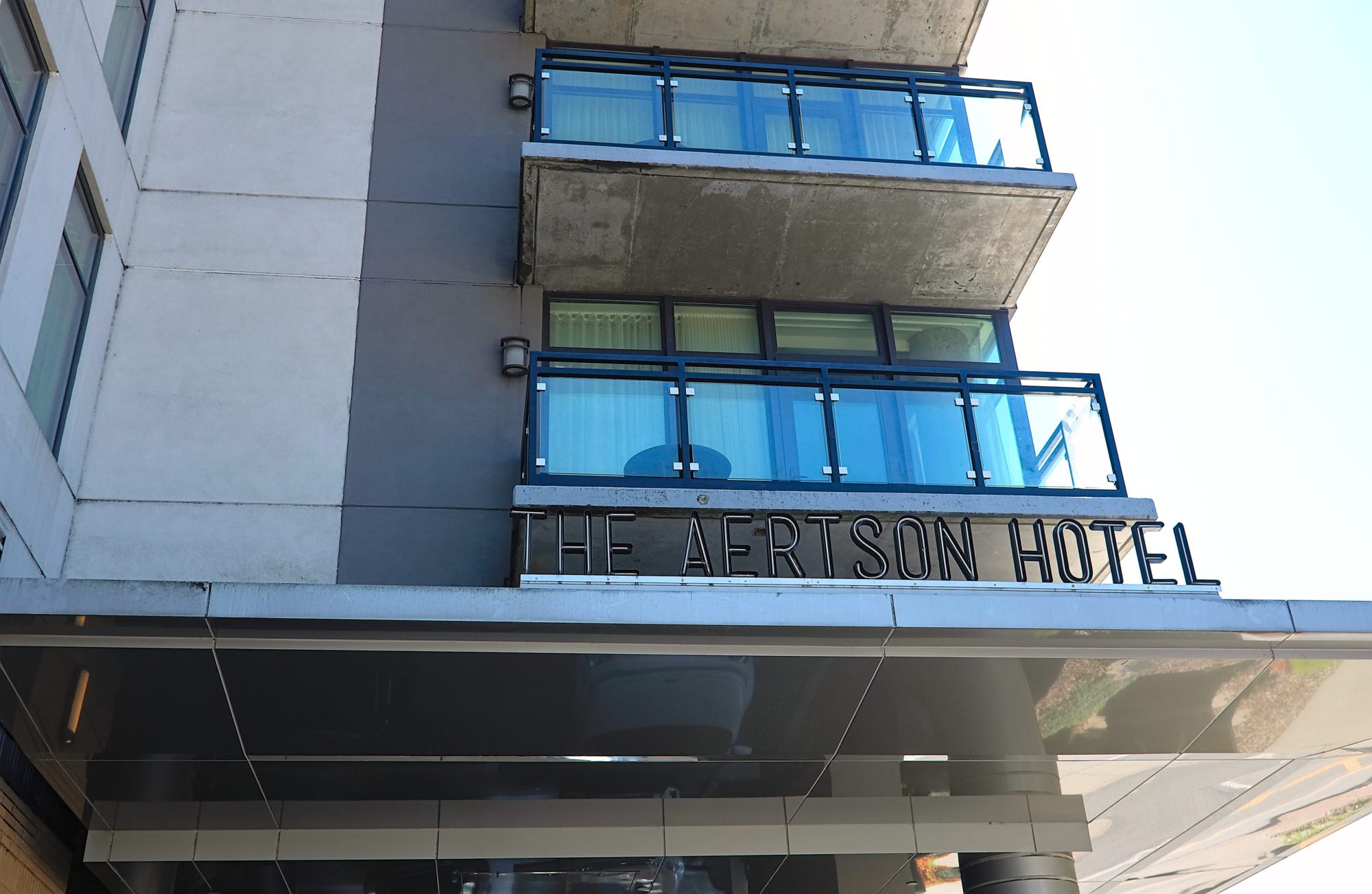Exterior of The Aertson Hotel