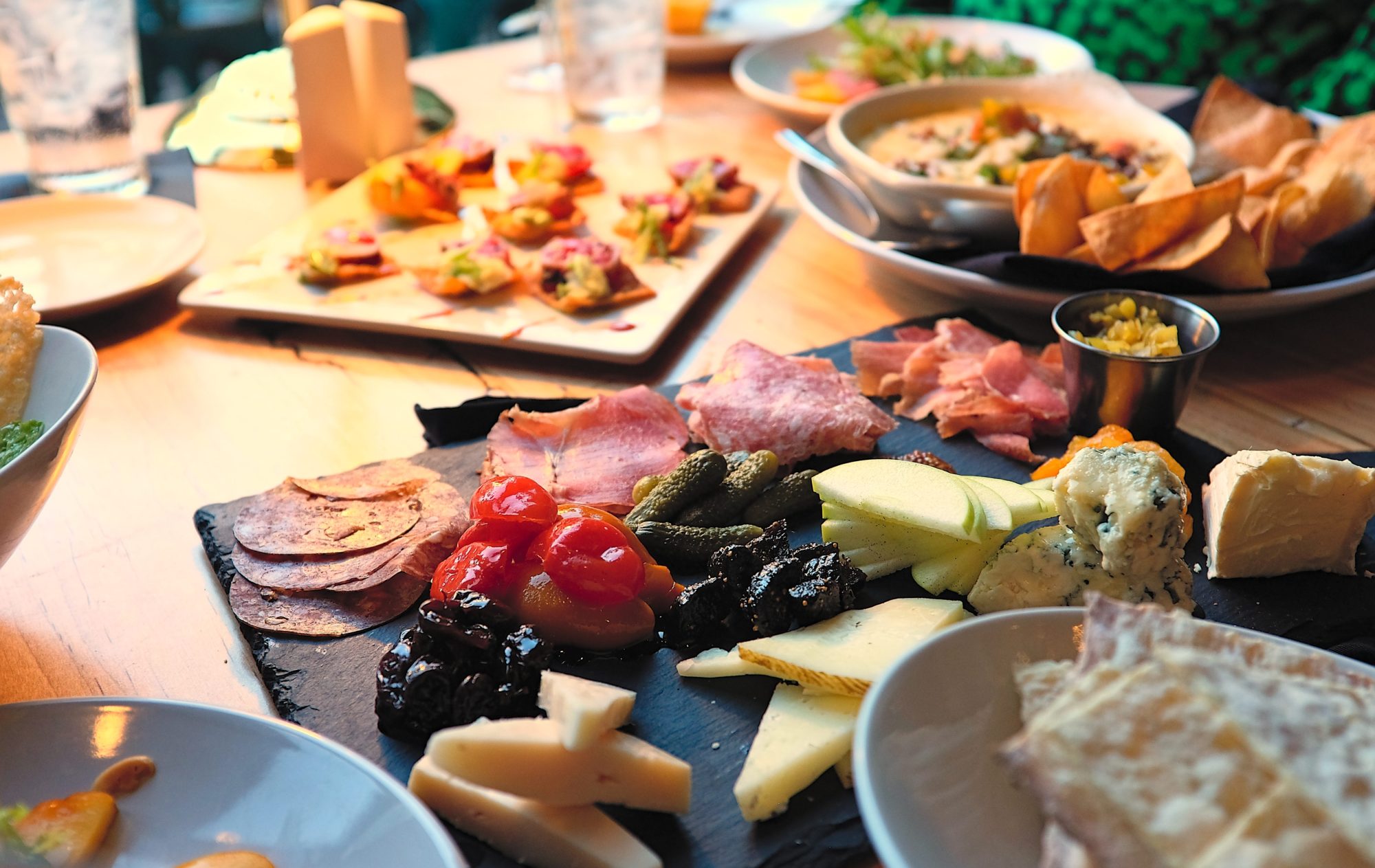 A selection of appetizers at Stella's in Paducah