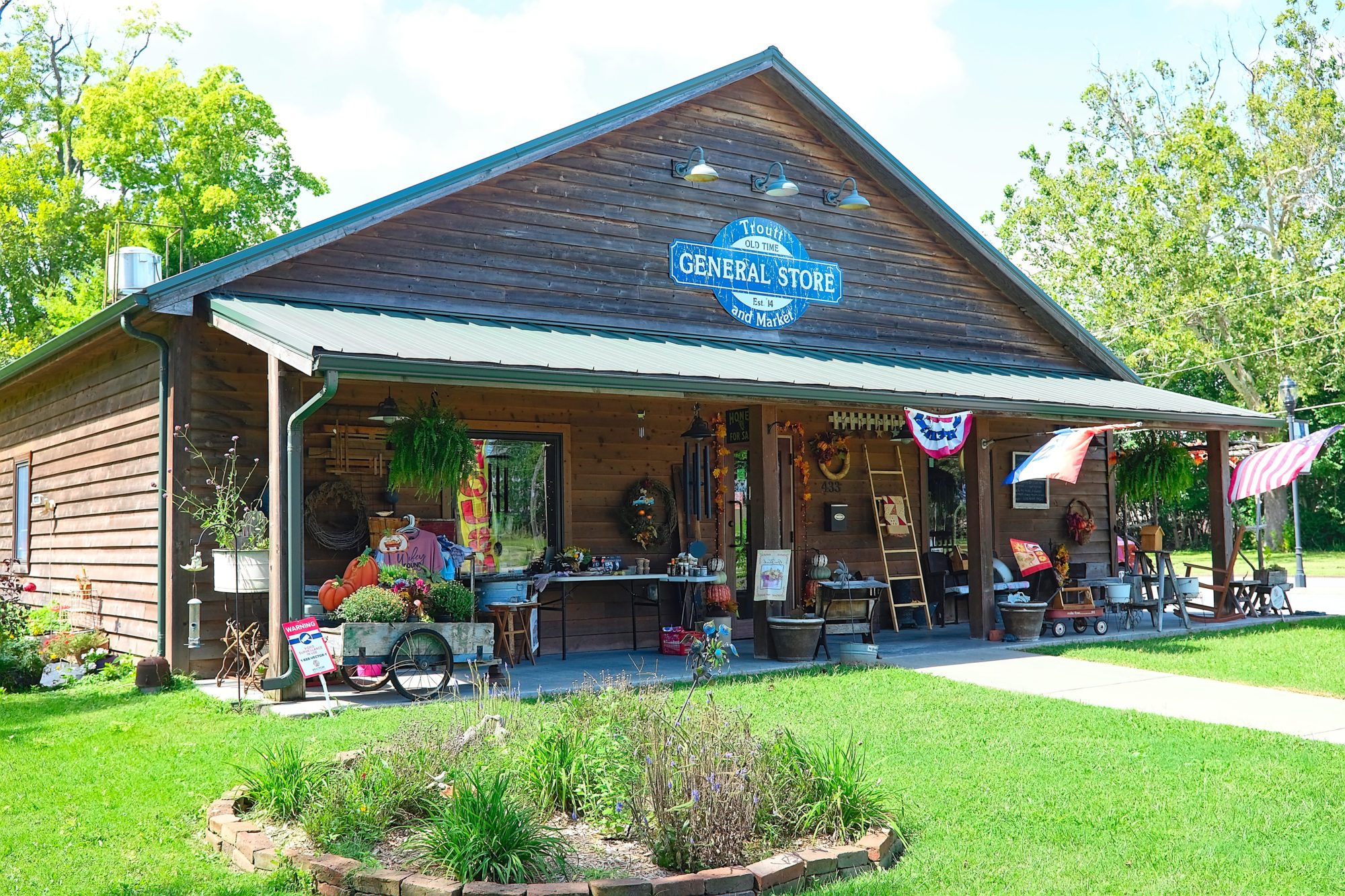 Exterior of Troutt Old Time General Store And Market