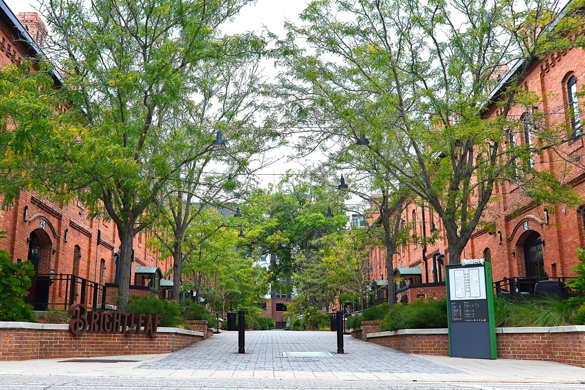 A view of Brightleaf Square in Durham