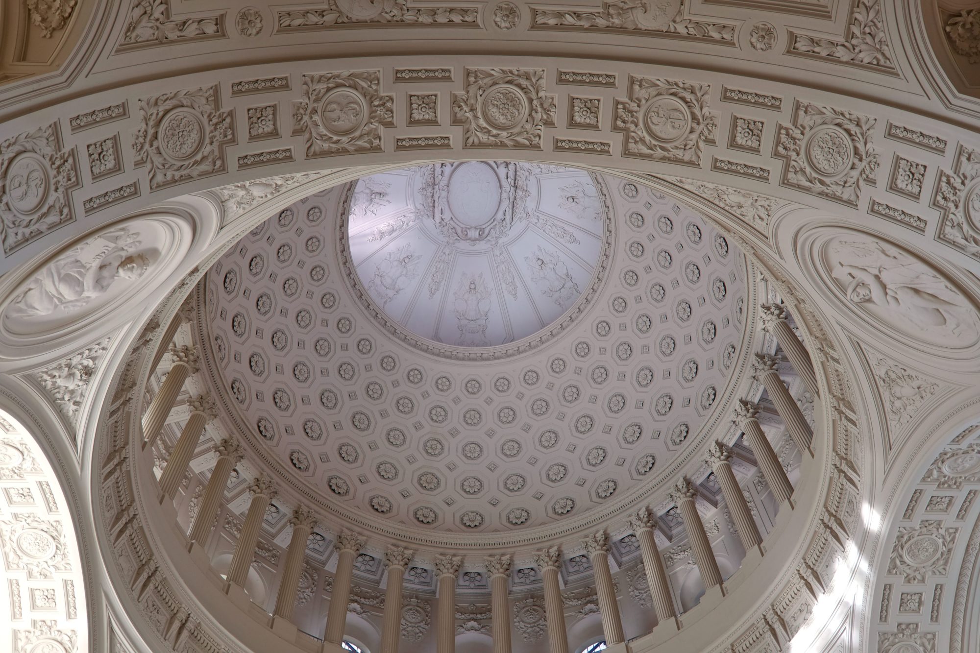 A dome inside San Francisco's City Hall