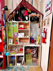A shrine to scraps at The Scrap Exchange