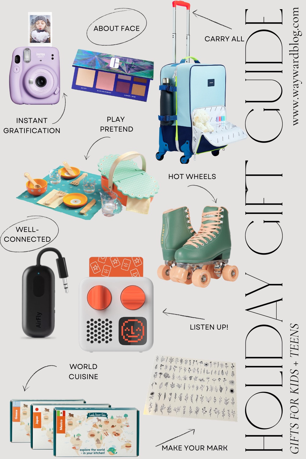 Holiday Gift Guide for girls