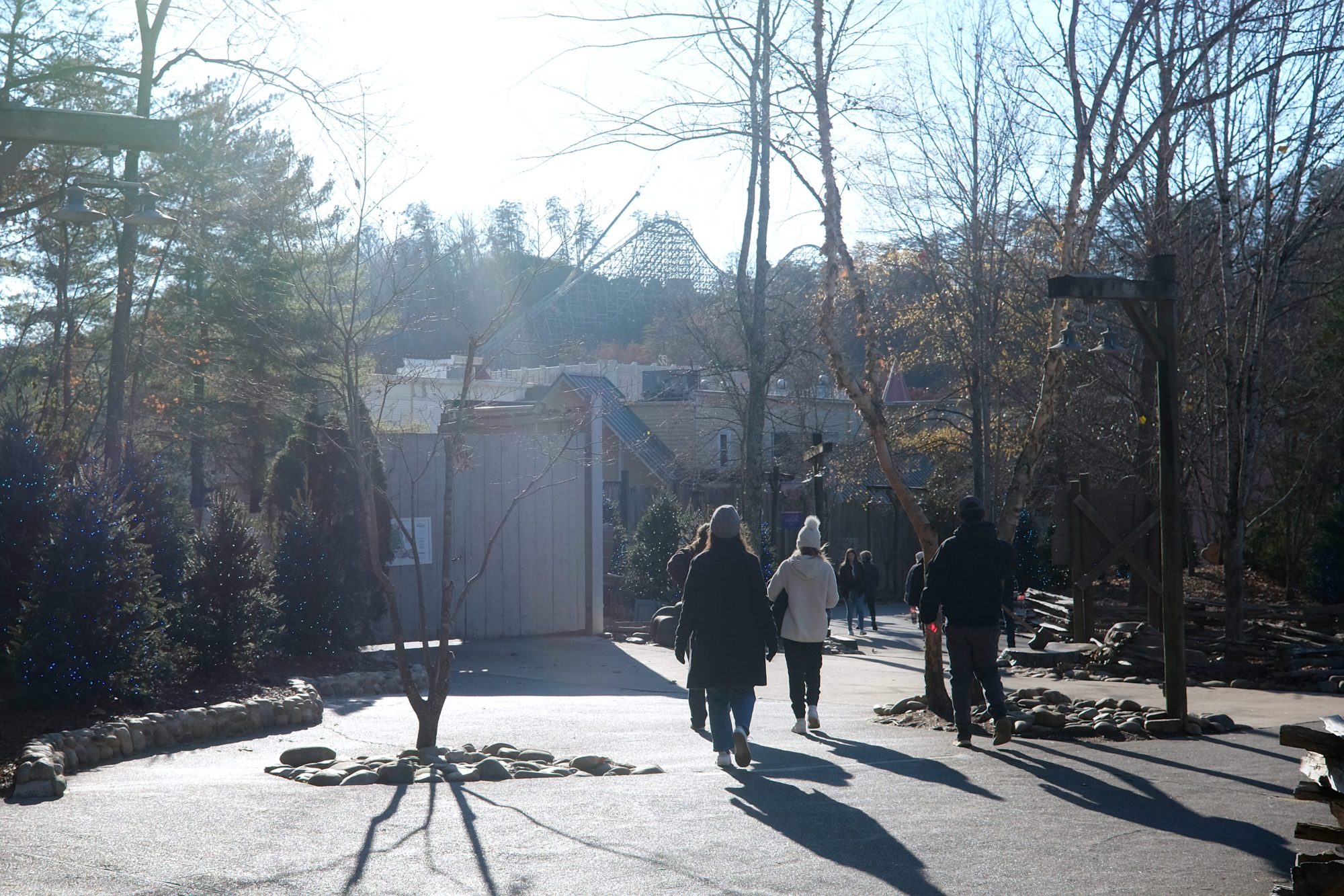 Alyssa walks with her siblings at Dollywood