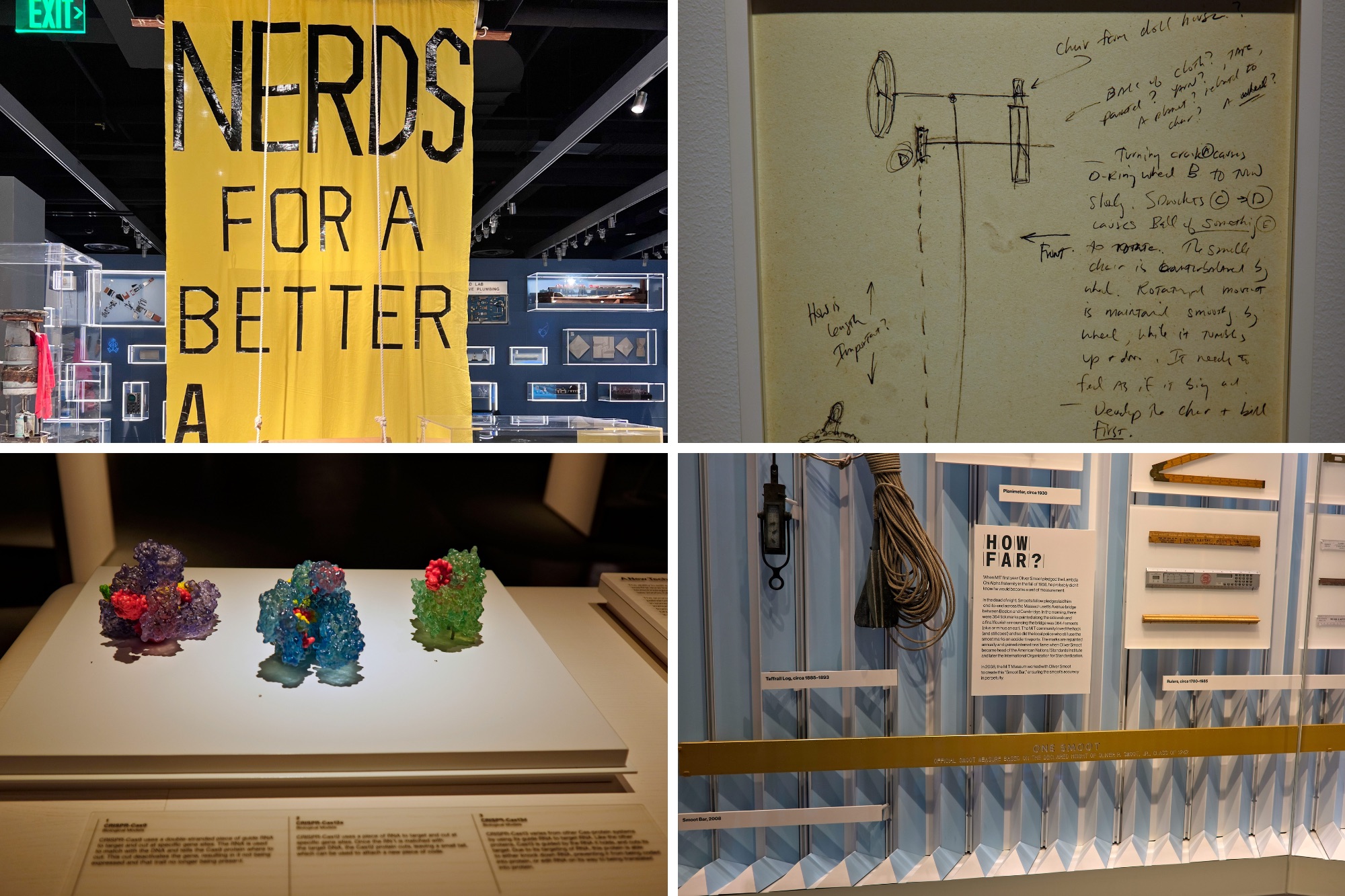 Exhibits at the MIT Museum