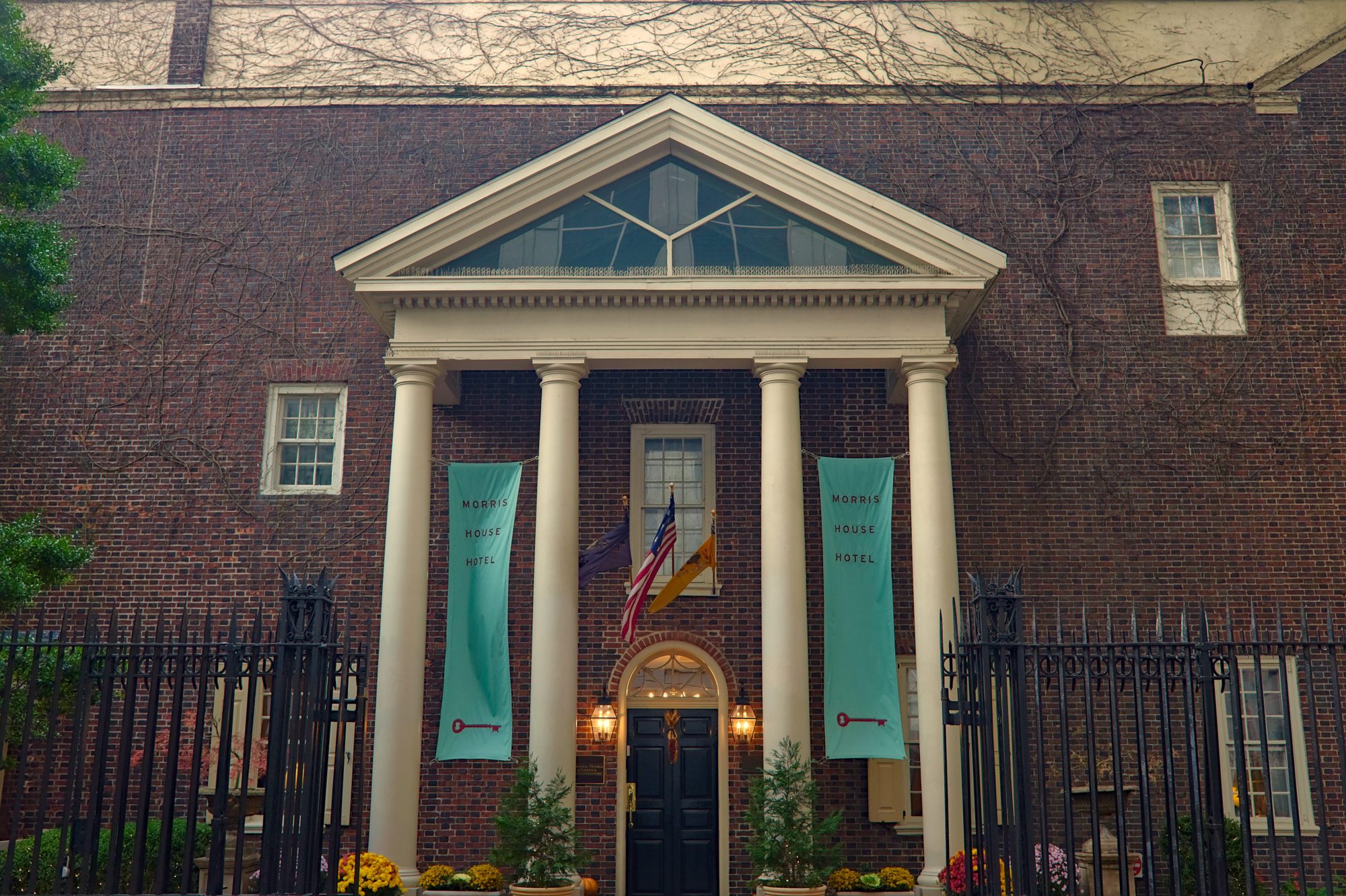 Exterior of the Morris House Hotel